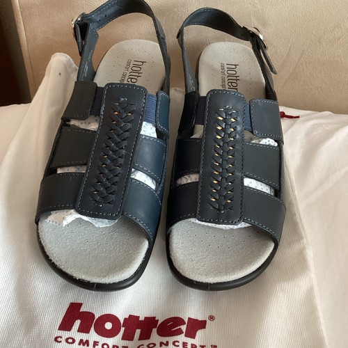 Hotter candice navy sandals - candice,