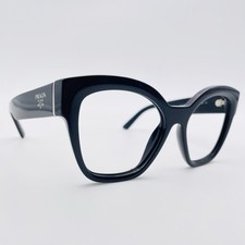 PRADA eyeglasses BLACK CATS EYE glasses frame MOD: SPR 17Z 1AB-09S