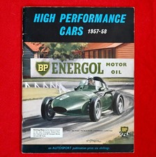 HIGH PERFORMANCE CARS