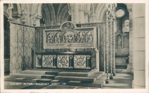 Real photo buckfast abbey - real,