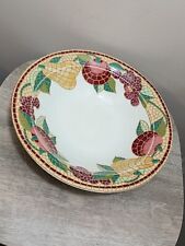 Pier 1 Imports Mosaic Fruit 11 3/4 in. Serving Vegetable Bowl, Italy VGC 