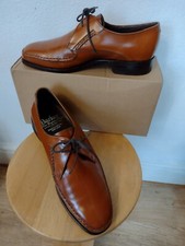 Barkers of Earls Barton Men’s Quality Tan Leather Shoes Size 7 1/2  - 483507/J2