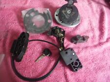 KAWASAKI ZR7 S Fuel Tank Cap, bolts & gasket cw matching seat lock & helmet lock