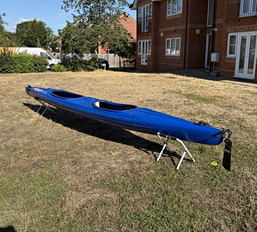 Blue double tandem sit - double,