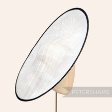 'Catherine' XL Sloped Sinamay