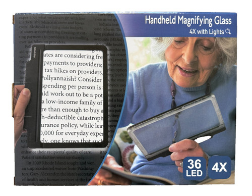 Handheld magnifying glass - magnifying,