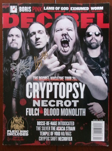 Decibel 2026 tour - 2026, (death