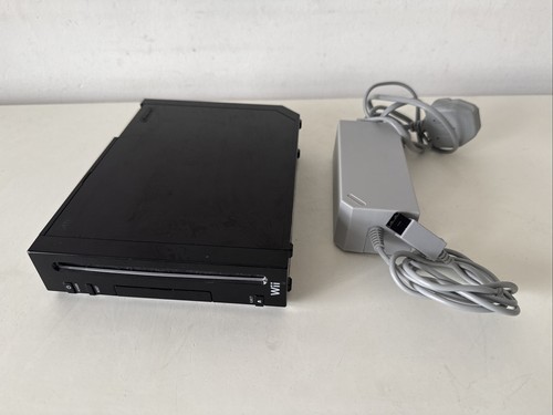 Nintendo wii rvl - wii, black