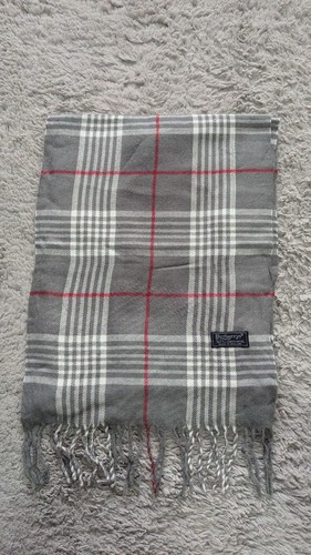 Burberry scarf light grey - burberry,