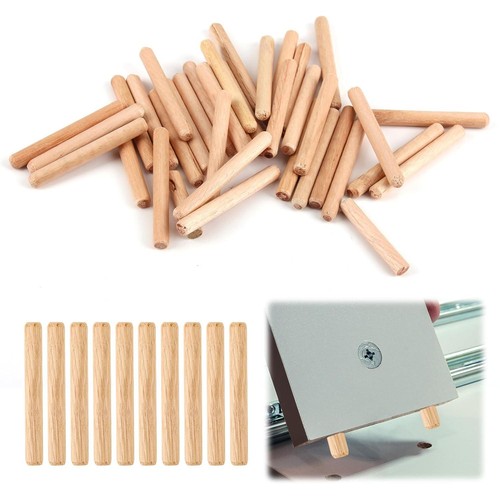 Pcs wooden dowels 6mm - 6mm, x