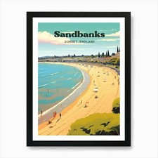 Sandbanks Dorset England Beach