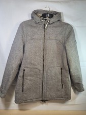 Ladies Craghoppers Hooded Coat Size 18 Fur Lined