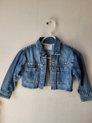 Zara girls blue denim - zara,