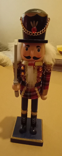25cm tall christmas wooden - christmas,