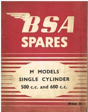 Bsa m20 m21 m33 500cc - m33, 600cc