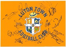 Luton Town Autographs 24/25