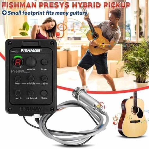 Fishman band 301 tuner - 4, eq