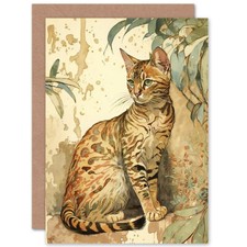 Marble Coat Bengal Cat Street