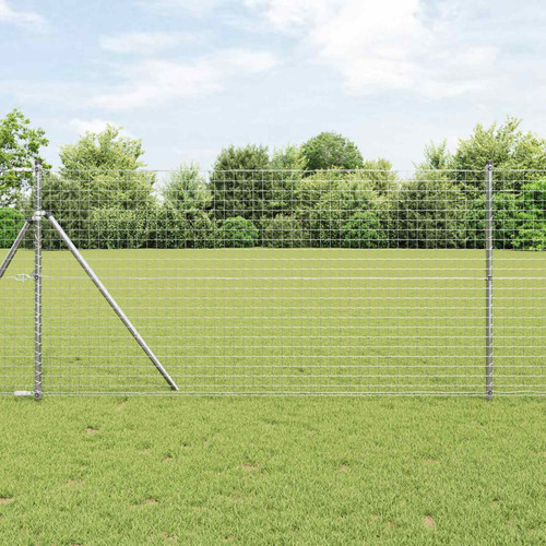Fence post 160cm silver - fence,