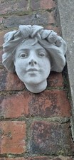 Floral Girl Flower Pot | Stone