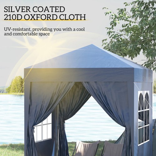 Outsunny 2x2m pop gazebo - pop, up