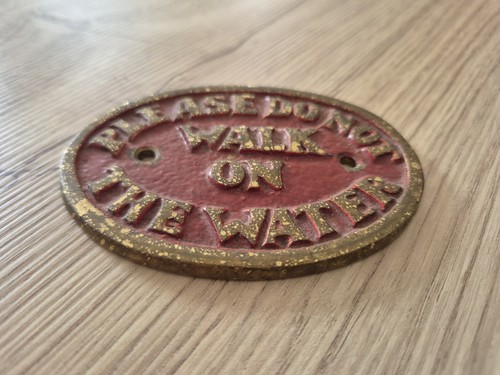 Vintage solid brass canal - vintage,