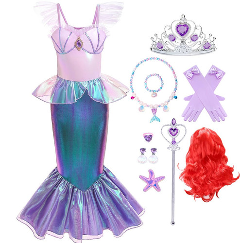 Girls princess mermaid - princess,