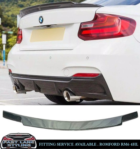 Rear boot spoiler - boot,