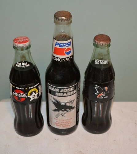 Trio vintage old - new, coke