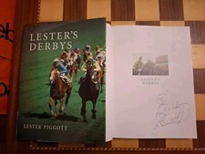 Lester's Derby SIGNED Lester