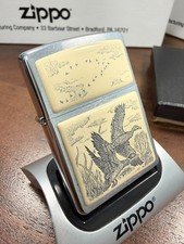 GENUINE Zippo SCRIMSHAW