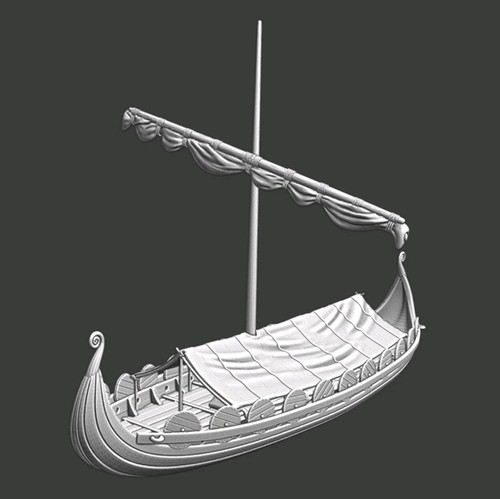 28mm medieval viking - medieval, ship