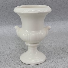 Vintage White DARTMOUTH Urn
