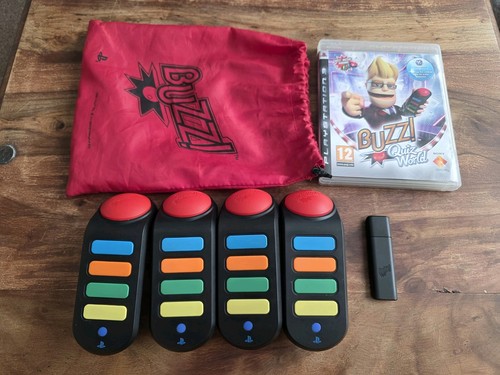 Ps3 buzz quiz with - with, dongle