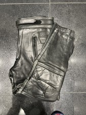 Akito Mercury Plus Motorcycle Leather Trousers Size 32w 32L
