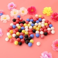 90x 16mm Colored Glass Marbles