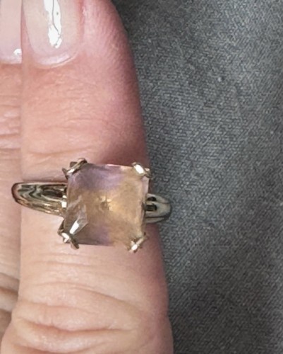 Ametrine ring - ametrine,