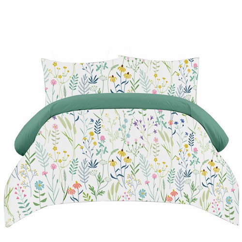 Reversible duvet cover quilt - duvet,