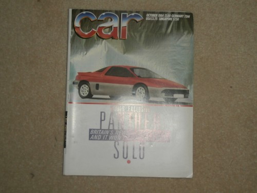 Car magazine 1984 panther - car, 1984.