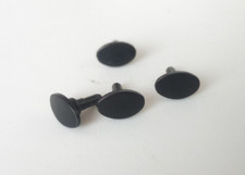 Hornby X8028 OO Gauge Locomotive /Tender / DMU / Coach Black Oval Buffer Set (4)