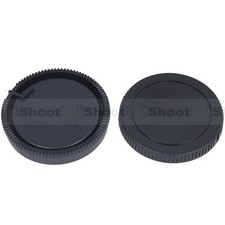 Camera body cap ✚ rear lens