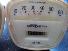 Lambretta serveta 60mph speedo - serveta,