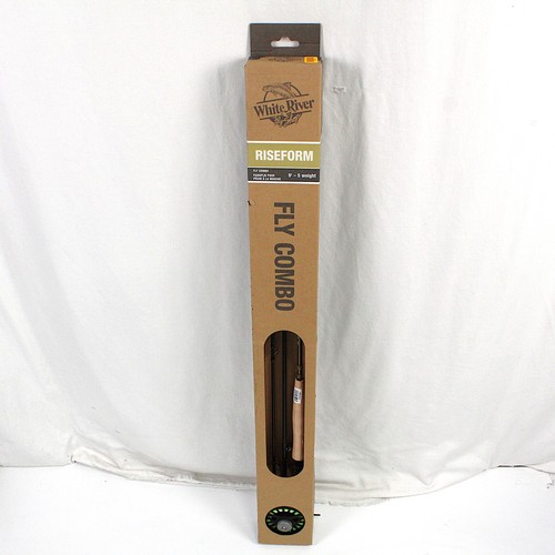 White river fly shop riseform - white,