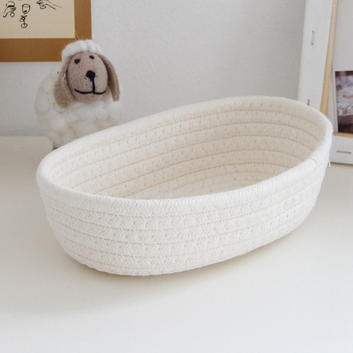 3pcs woven cotton storage - 3pcs,