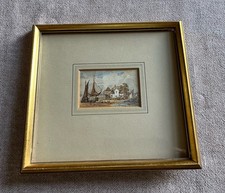 Clarkson Stanfield RA  1793-1867 Dutch Fishing Boat circa 1840