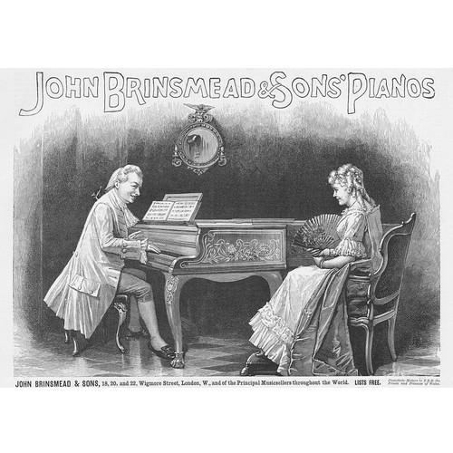 John brinsmead sons piano - &,