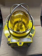 Medc Light Large Yellow Hazard Warning Light Offshore Oil Rig Supply Boat Prop