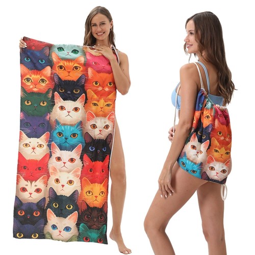 Beach towel bag - beach,
