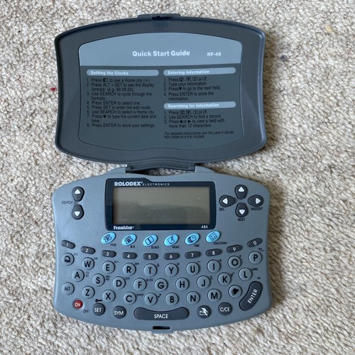 Franklin rolodex electronics - franklin,
