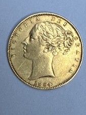 1864 full sovereign 22ct gold - 1864,